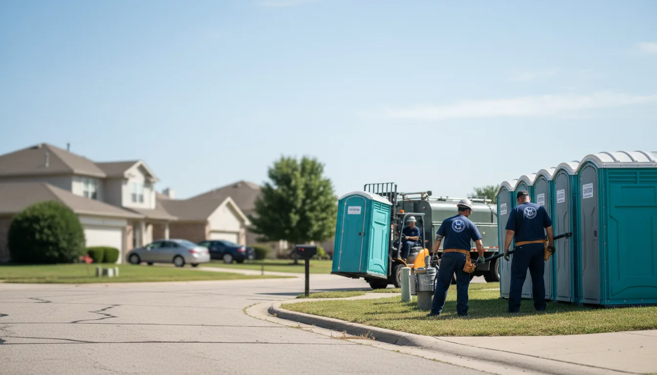 Porta Potty Rental in Tioga, TX near me